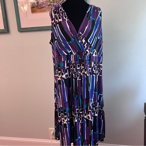 Merona Multi colored dress Size 1 Plus Size